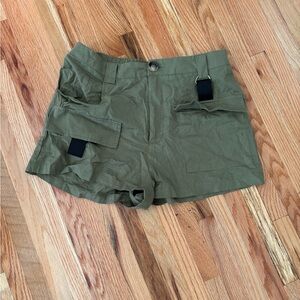 SHEIN Khaki Green Skirt